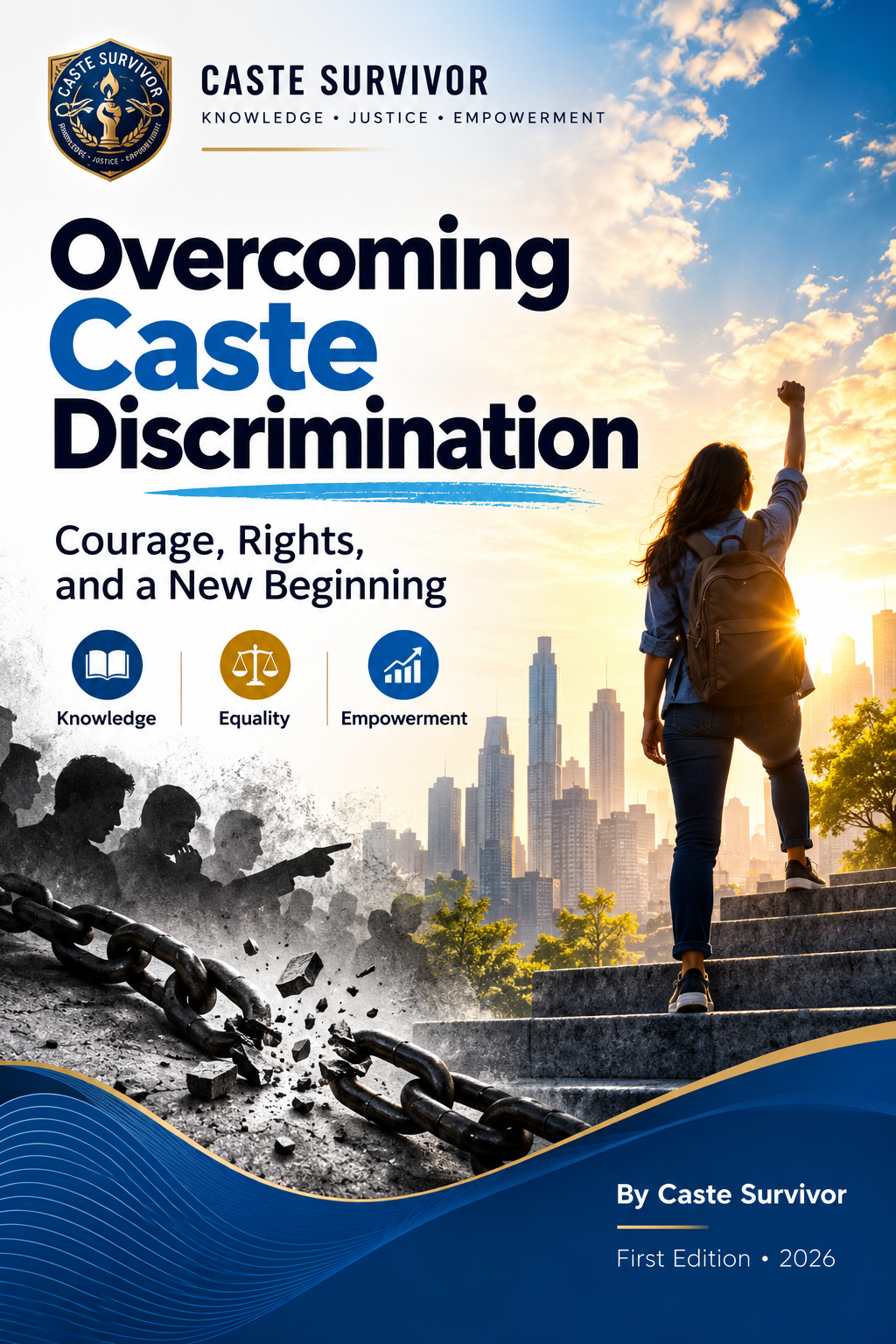 Caste Survivor ebook cover for Overcoming Caste Discrimination: Courage, Rights, and a New Beginning